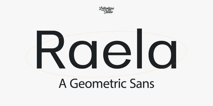 Raela Font Poster 1