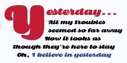 Cigala Font Poster 2