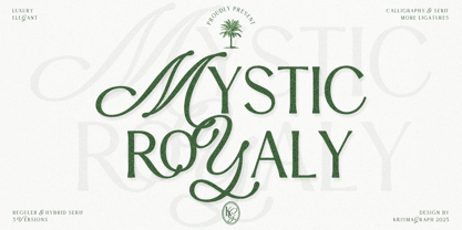 Mystic Royaly Font Poster 1