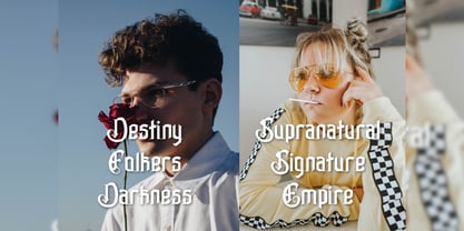 Eufaries Font Poster 14