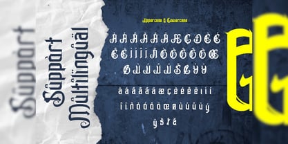 Eufaries Font Poster 4
