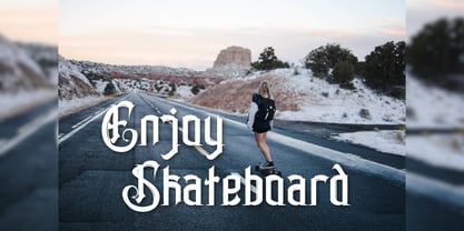 Eufaries Font Poster 5