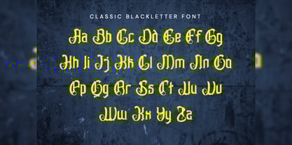 Eufaries Font Poster 2