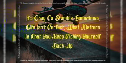 Eufaries Font Poster 8