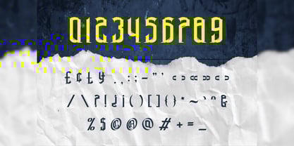 Eufaries Font Poster 3