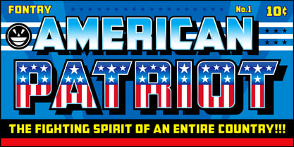 CFB1 American Patriot Font Poster 11