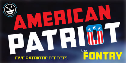 CFB1 American Patriot Font Poster 1