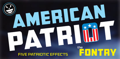 CFB1 American Patriot Font Poster 15