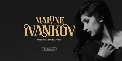 Zevant Font Poster 5