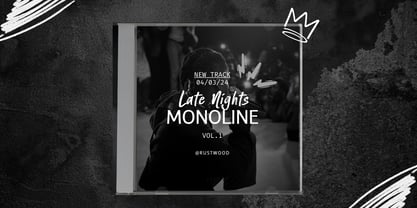 Rustwood Font Poster 11