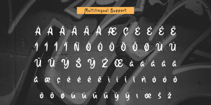 Meful Yego Font Poster 8
