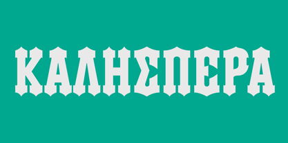 Stella Salamis Font Poster 8