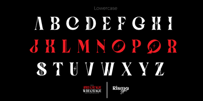 Wreckage Font Poster 5