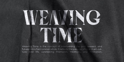 Wreckage Font Poster 2