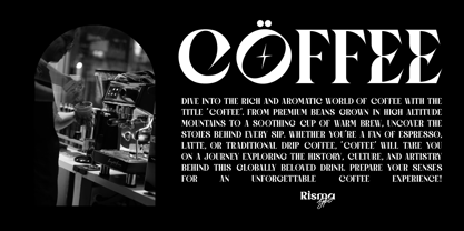 Wreckage Font Poster 3