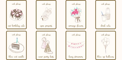 Liliana Rose Font Poster 5