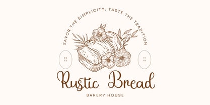 Liliana Rose Font Poster 4