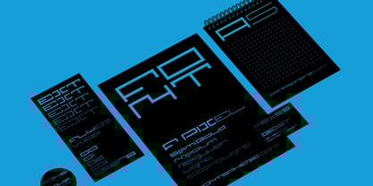 F Pixel Font Poster 8