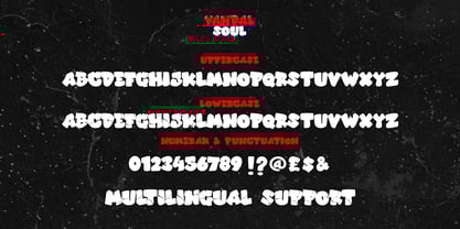 Vandal Soul Font Poster 2