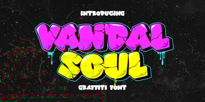 Vandal Soul Font Poster 1