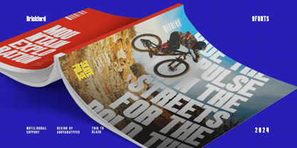 Brickford Font Poster 6