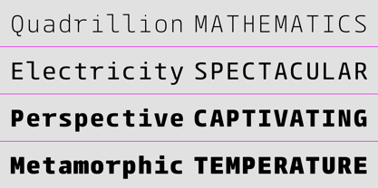 Paradroid Mono Soft Font Poster 9