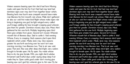 RNDI Naratama Font Poster 2