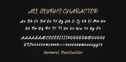 Agen Bettor Font Poster 7