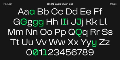 DK 01 Font Poster 9