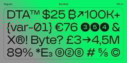 DK 01 Font Poster 11