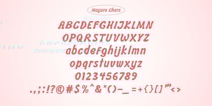 Mayura Font Poster 6