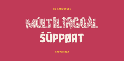 Microlith Font Poster 3