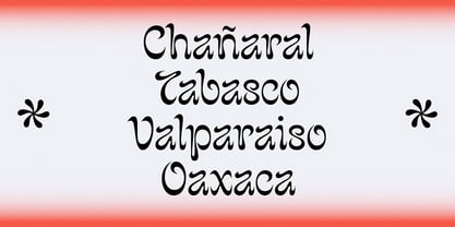 Narri Font Poster 14