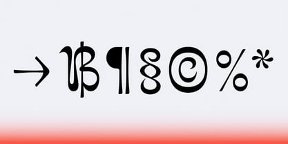 Narri Font Poster 4
