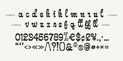 Mustadelic Font Poster 12