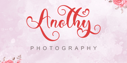 Camelia Butterfly Font Poster 3