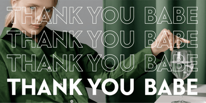 Thatura Font Poster 9