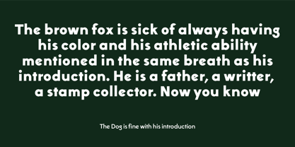 Thatura Font Poster 6