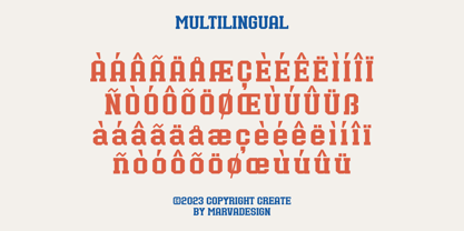 Bullsy College Font Poster 6