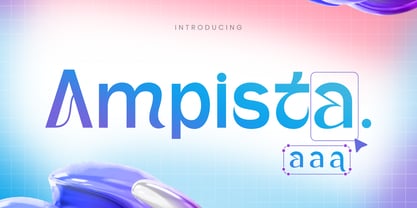 Ampista Font Poster 1