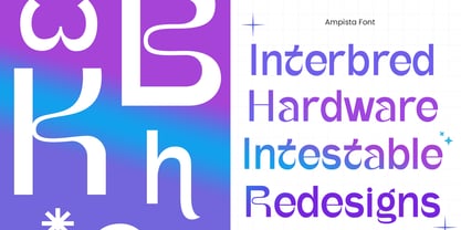 Ampista Font Poster 5