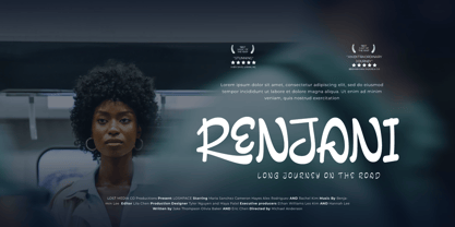 Gank Ronka Font Poster 4