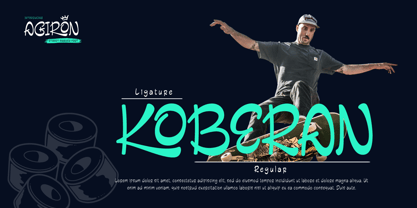 Gank Ronka Font Poster 2