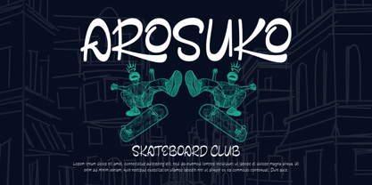 Gank Ronka Font Poster 3