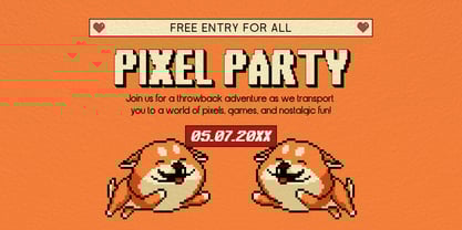 Overbit Font Poster 3