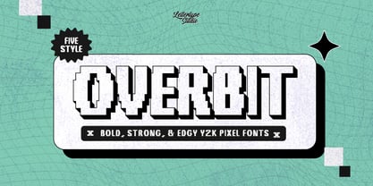 Overbit Font Poster 1
