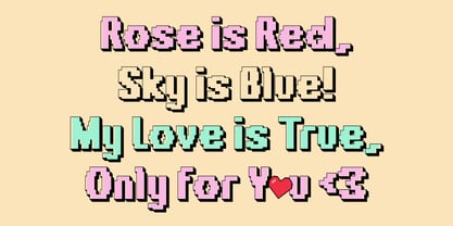 Overbit Font Poster 8