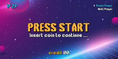 Overbit Font Poster 10