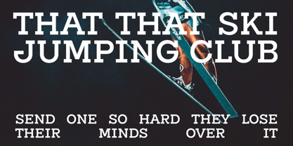 Slaab Font Poster 8