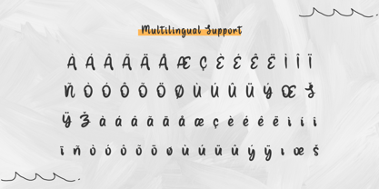 Konda Surfing Font Poster 8